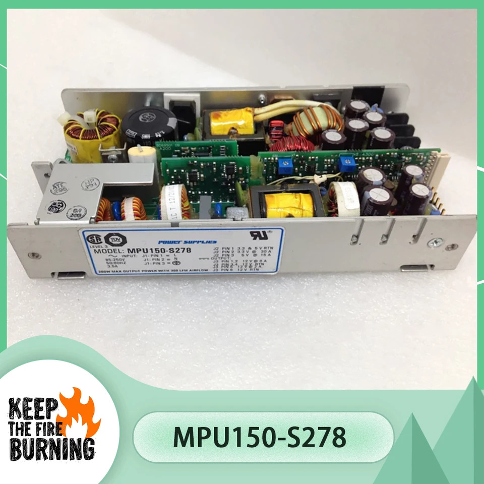 POWER-ONE 산업전원공급장치 3.3V30A 5V15A 12V6A 12V2A MPU150-S278