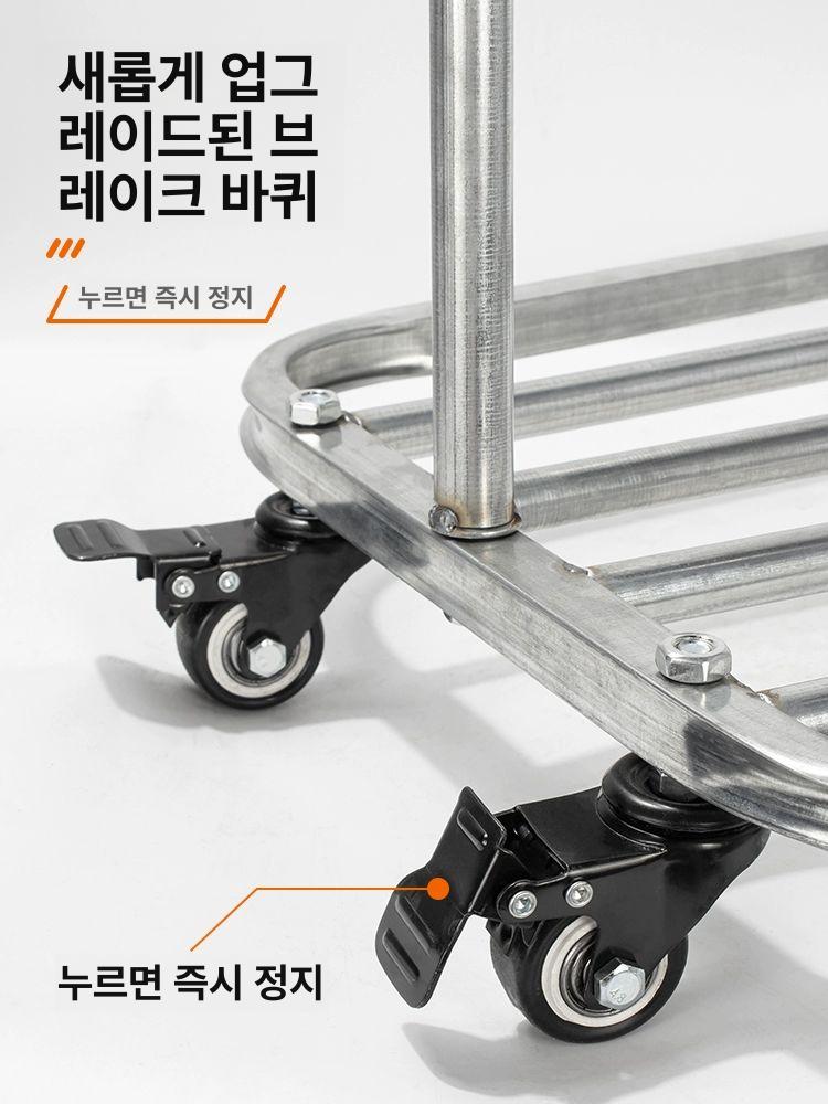 거치대 프레임 폐기물 지지대 브래킷 톤백 건설현장 마대자루 스탠드 분리수거함 - 상세 이미지 4
