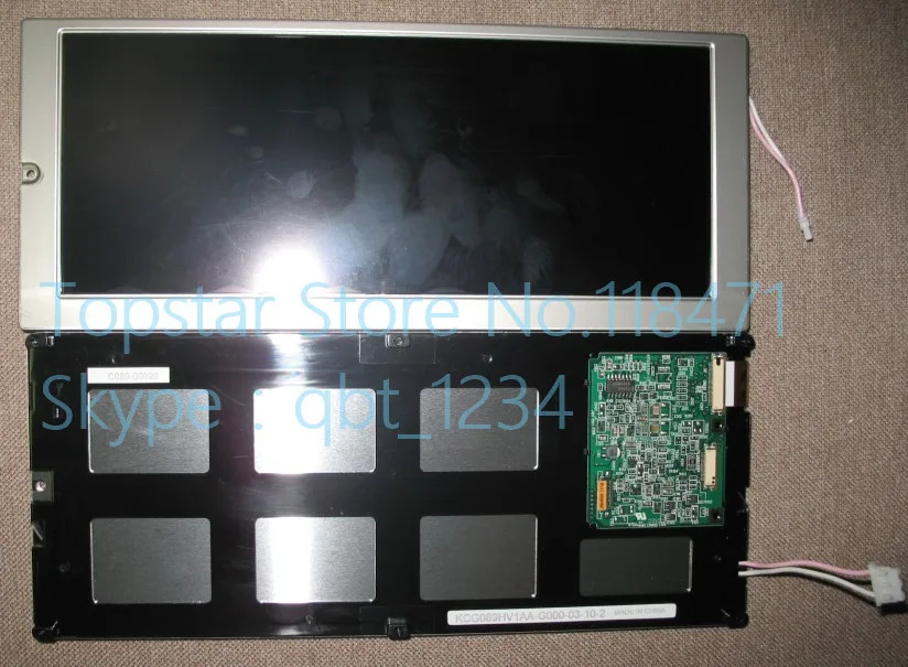 교세라 오리지널 KCG089HV1AB-G02 8.9인치 LCD 디스플레이 모듈