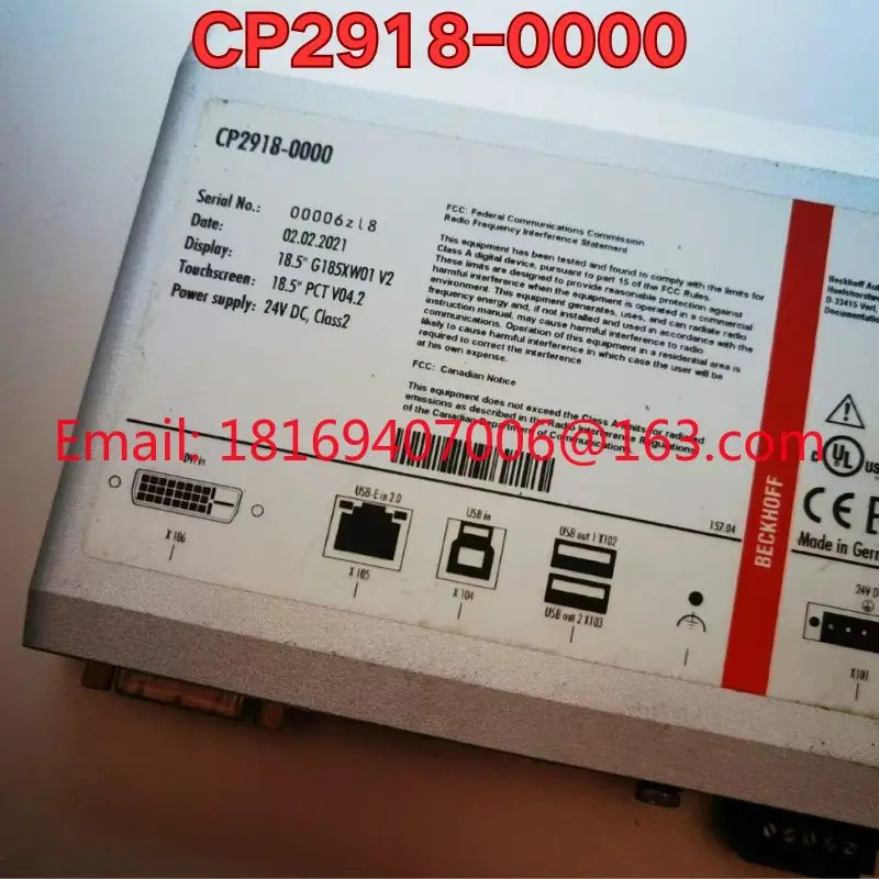 리퍼 CP2918-0000 지능형 컨트롤러 기능 리퍼는 정상