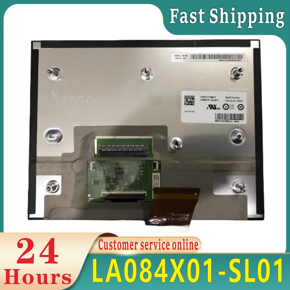 New17-22 교체터치 스크린 패널 Uconnect 4C UAQ LCD 디스플레이 LA084X01-SL01 LA084X01-SL02 라디오 내비게이션 모니터 8.4 인치