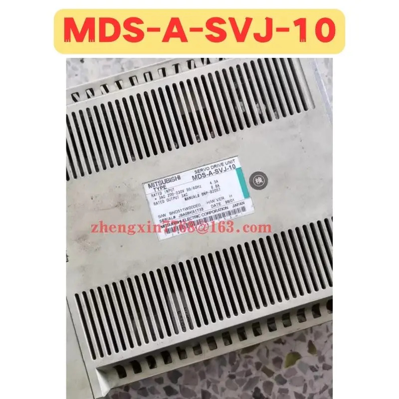 리퍼 서보 드라이브 MDS-A-SVJ-10 MDS A SVJ정상 기능 완료