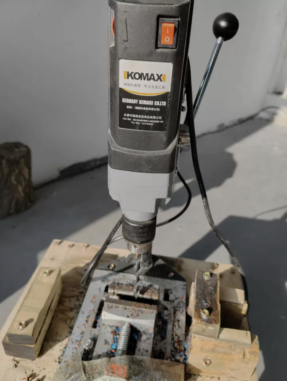 KOMAX 드릴링머신 탁상 벤치 전동드릴 스탠드 이미지 6