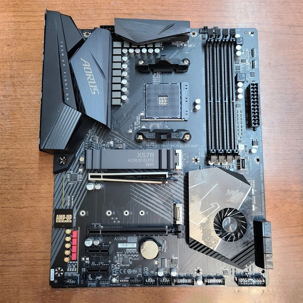 X570 AORUS ELITE WIFI 마더보드 4XDDR4 128GB AM4 데스크탑 메인보드