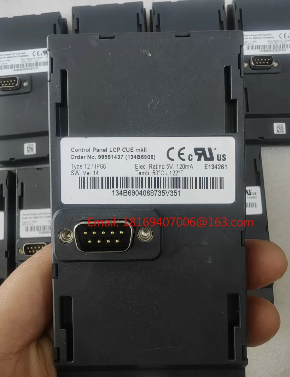 인버터 제어판 LCP CUE mkll 99591437  134B6906