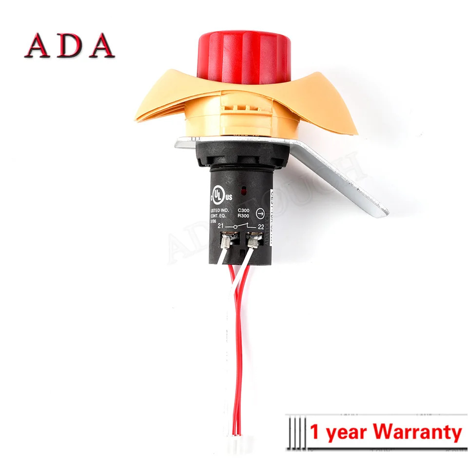 ABB CE3T-10R-02 IEC 60947-5-5 E-STOP BUTTON-TPU 3HAC12929-12 3HAC028357-025 비상 정지 스위치 단추