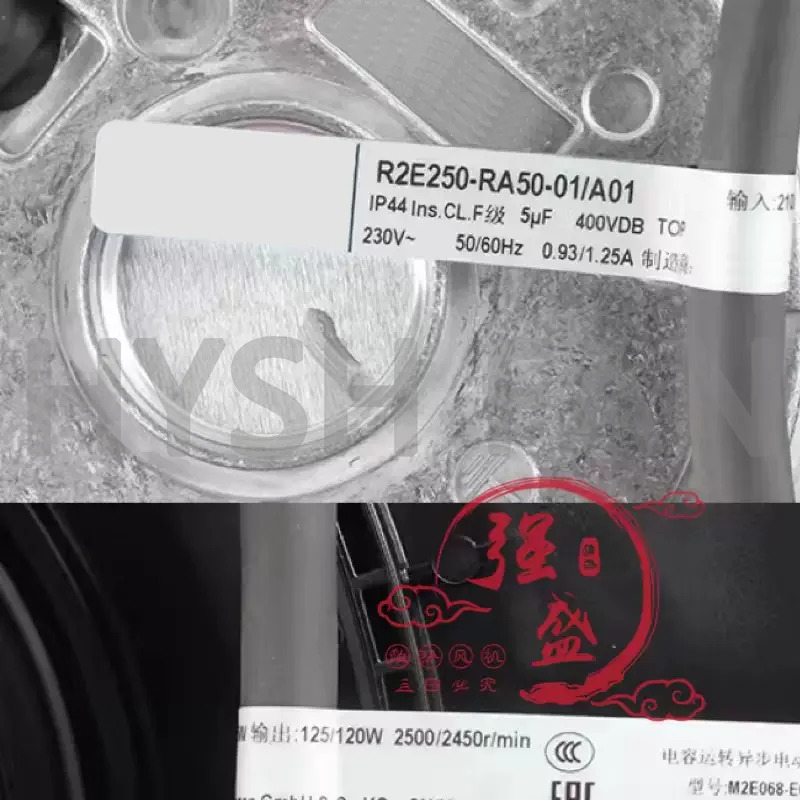 오리지널 인버터 냉각팬 R2E250-RA50-01 A01 230V 0.93 1.25A