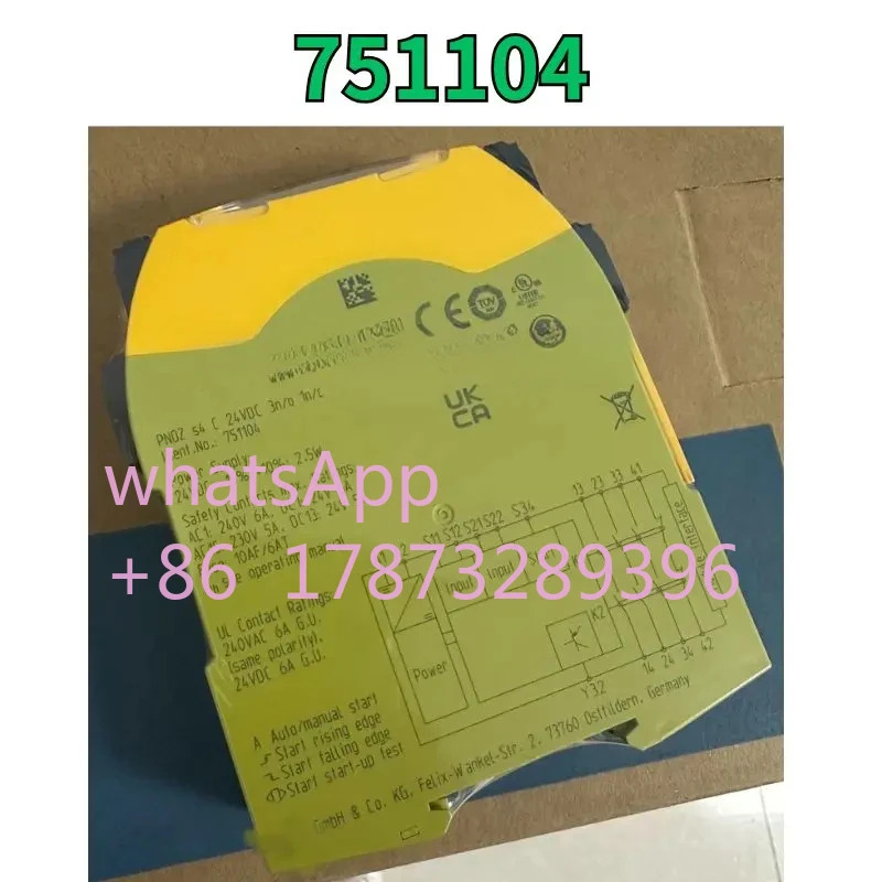 751104 PNOZ s4 안전 릴레이