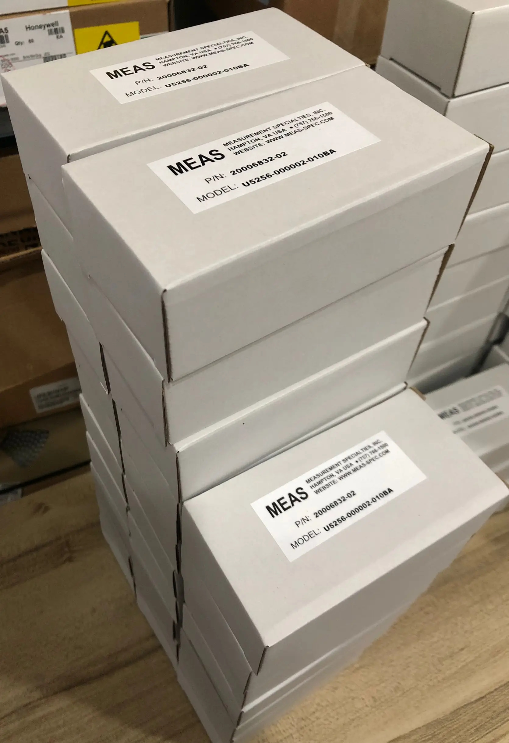 U5256-000002-010BA MEAS 산업등급 압력센서는 산업 자동화 시스템. 원본
