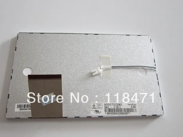 HannStarGPS HSD070IDW1-E11 LCD 패널 7.0 인치