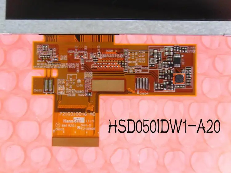 터치 스크린 원본 GPS MP5 MID LCD 디스플레이 TP 5.0 인치 패널 HSD050IDW1-A20