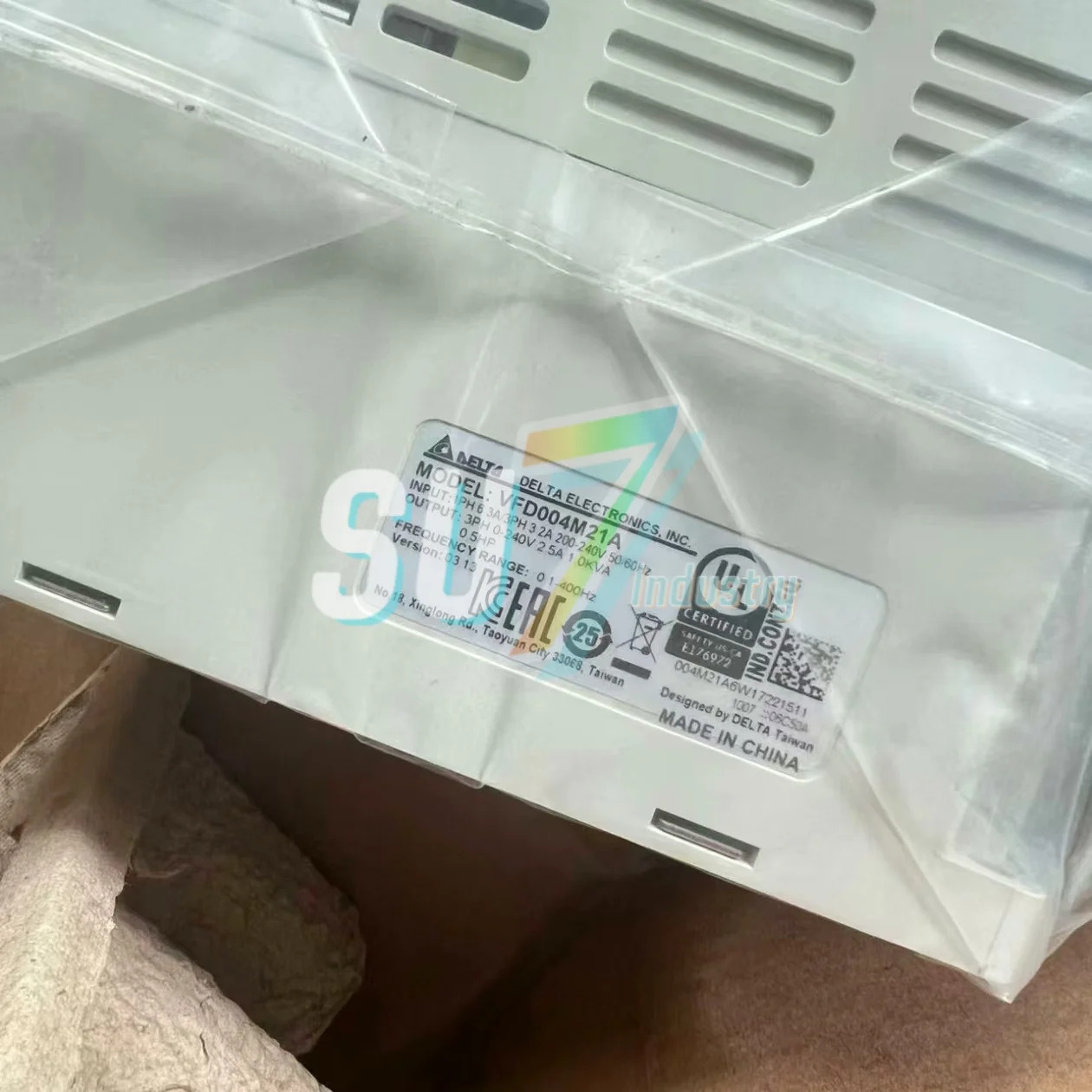 주파수 인버터 VFD004M21A VFD007B21A 원본