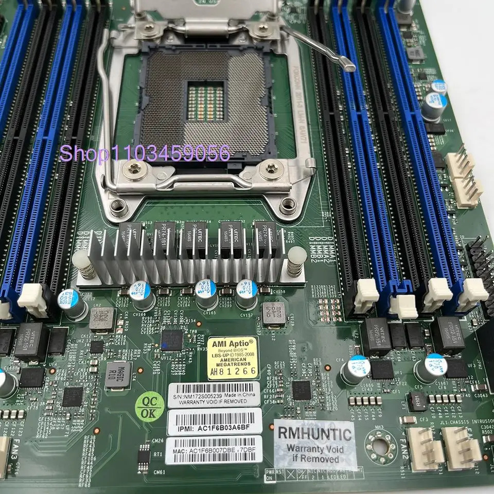 슈퍼마이크로 서버 마더보드E5-26 V3 V4 CPU DDR4 C612 X10SRG-F