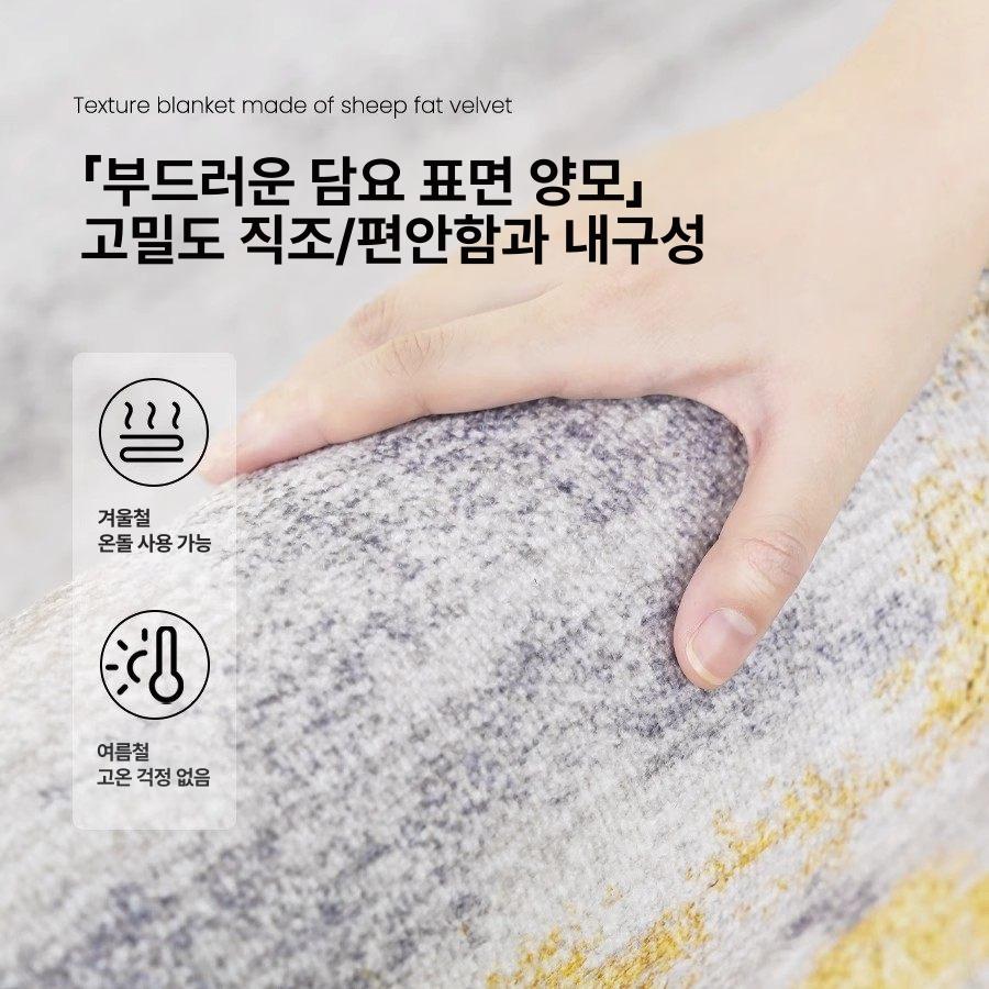 대형 거실카페트 모던 북유럽 패드 매트 럭셔리 쇼파 극세사 바닥카페트 장식 거실용 - 상세 이미지 4
