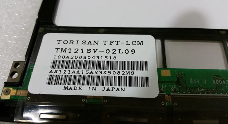 TM121SV-02L09 토리산LCD 패널 TM121SV 02L09 12.1 인치