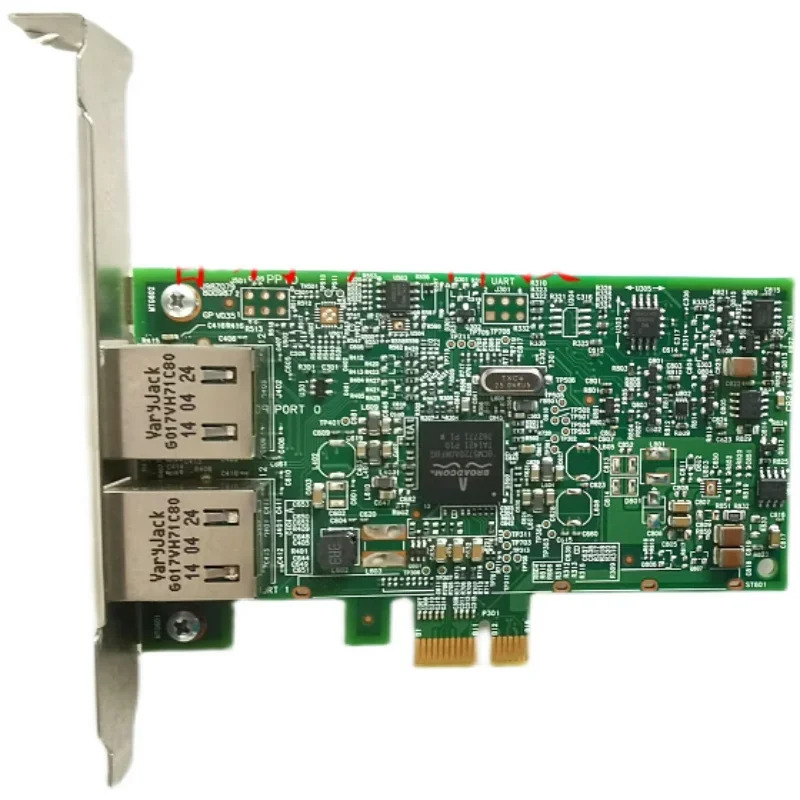 DELL Broadcom BCM5720 듀얼 포트 기가비트 PCI-E 네트워크 인터페이스 카드616012 -001 615730