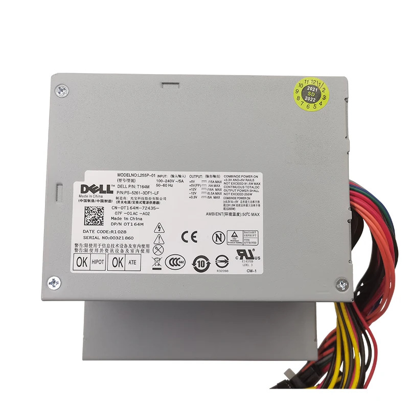DELL Optiplex 580 760 780 960 980DT 전원공급장치 AC255AD-00 L255P-01 F255E-01 D255P-00 PC8051 키트