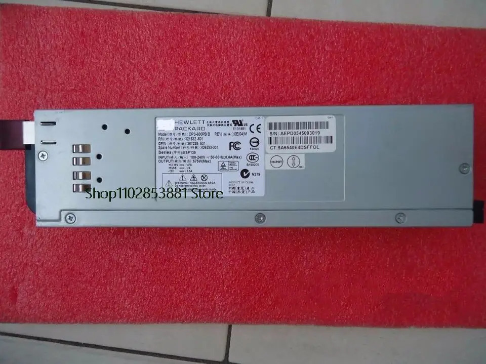 DPS-600PB B 406393-001 321632-501 367238-001 DL380G4 키트전원공급장치