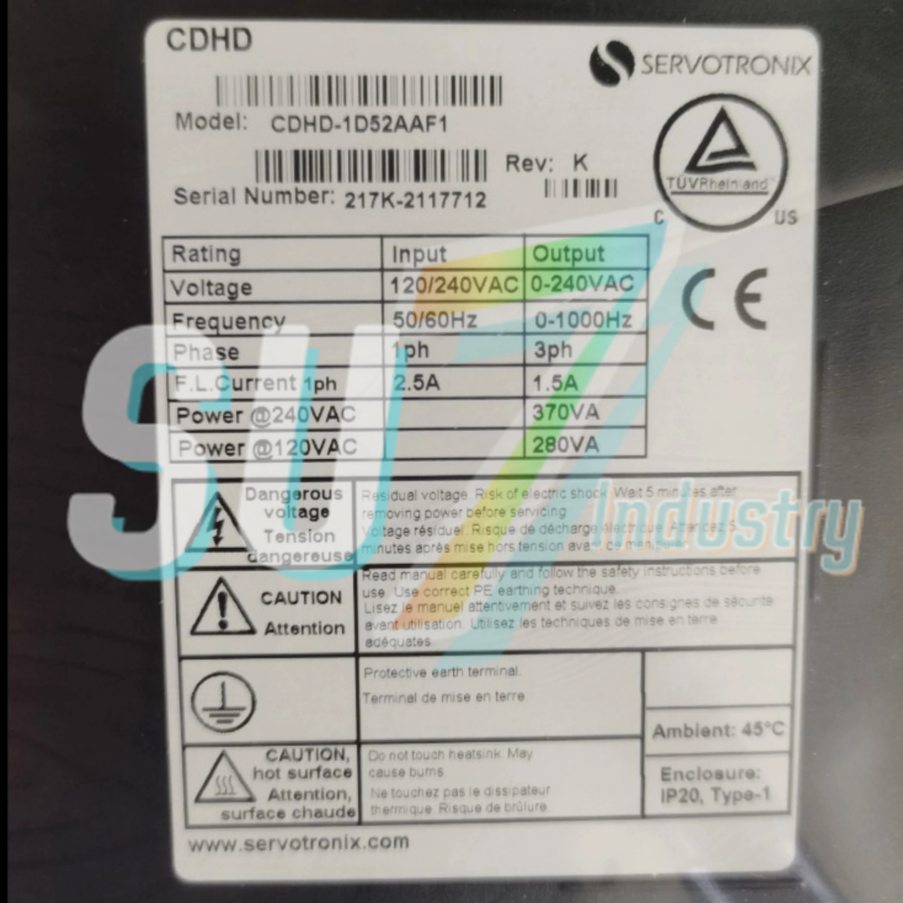 서보 드라이버 새 CDHD-1D52AAF1 CDHD-1D52AAP1 CDHD-1D52AAP1-RO CDHD-1D52AEB2 CDHD-1D52AEB2-R5 CDHD-1D52AEB2