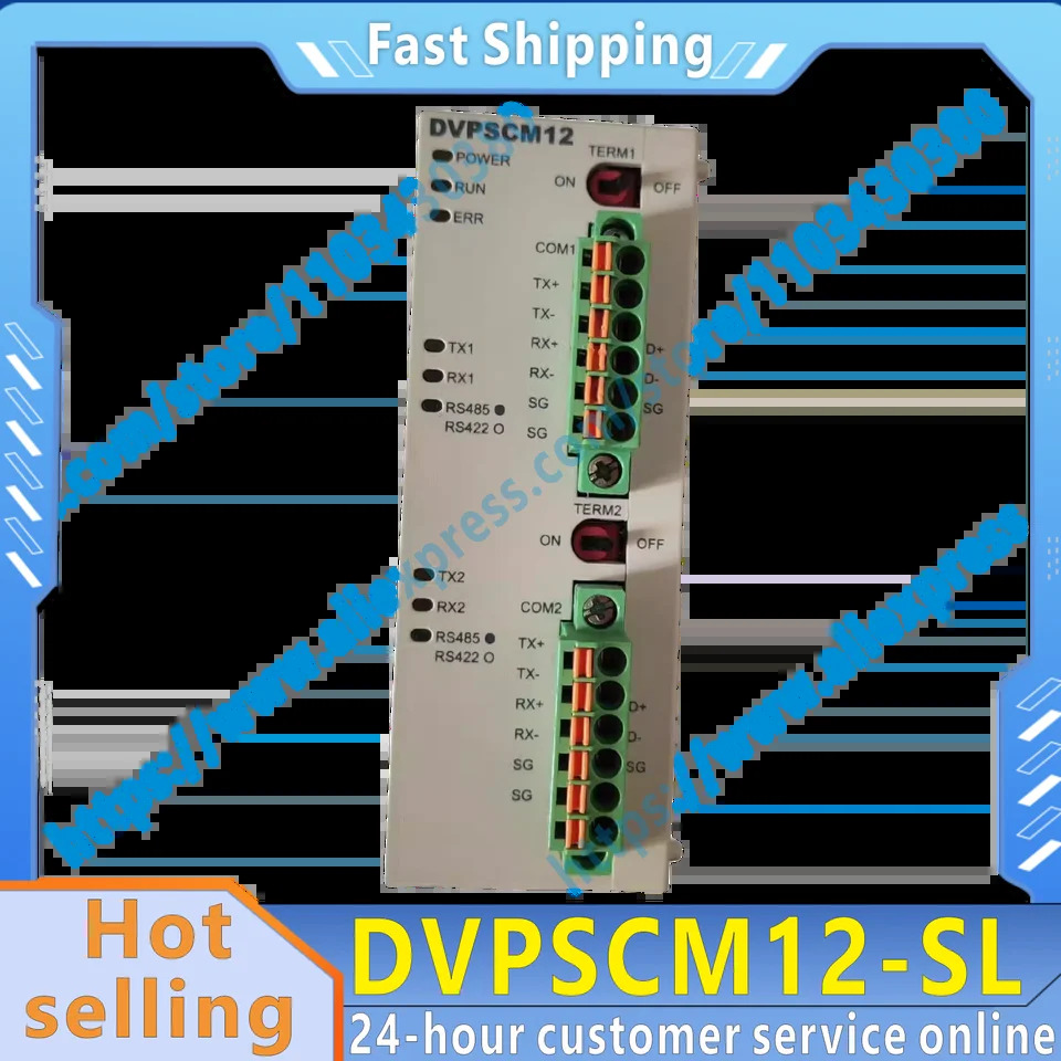 오리지널 DVPSCM12-SL 직렬 포트 모듈 신