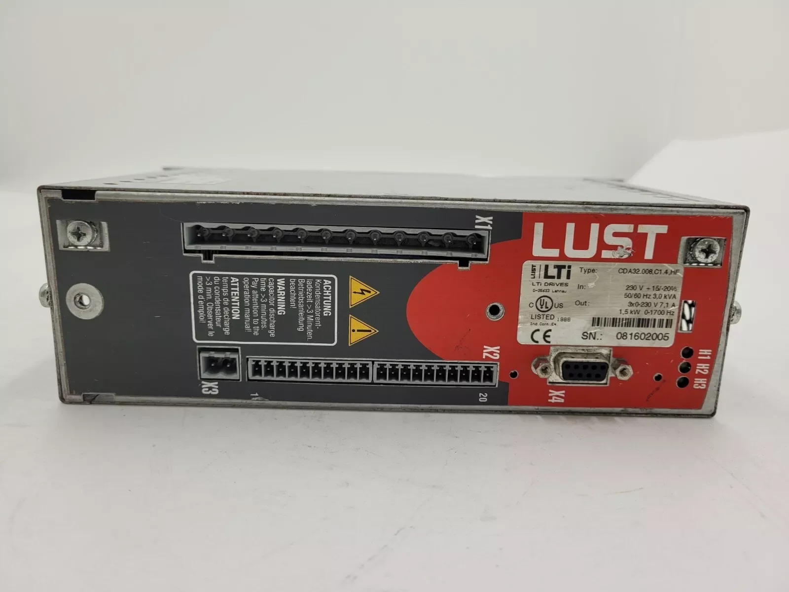 욕망 LTI CDA32.008.C1.4HF CDA32008C14HF