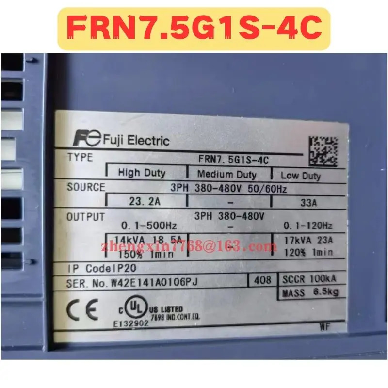 리퍼 주파수 변환기 FRN7.5G1S-4C FRN7.5G1S 4C 정상 기능 완료