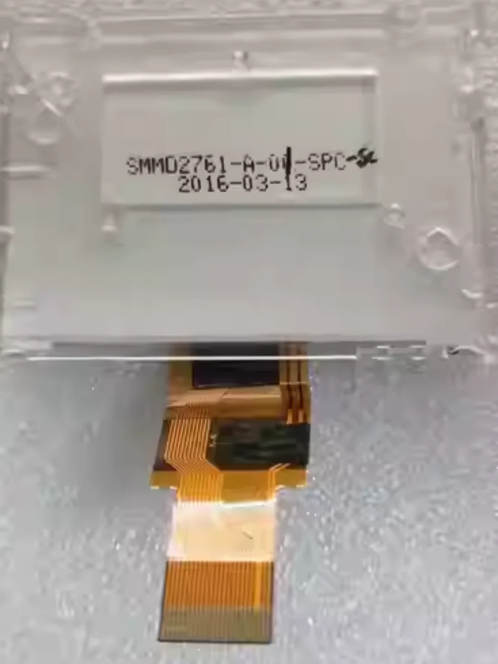 SMM02761-A-00-SPC LCD 디스플레이 화면