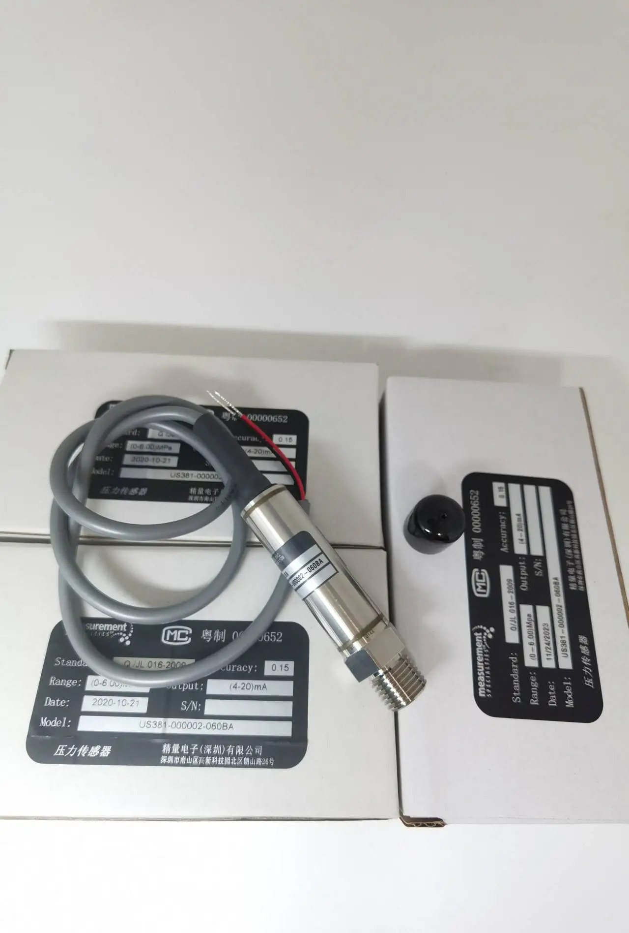 미국381- 000002 -060BA MEAS 압력센서 오리지널