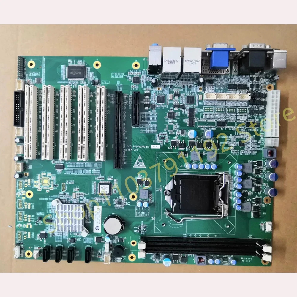 산업제어 마더보드 EC0/ECO-1816V2NAB-6COM VERC01