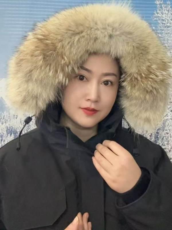 모자 라쿤 겨울패딩 후드 페이크털 페이크퍼 디자인 따뜻한 방한모 보온 - 상세 이미지 3