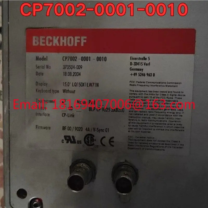 리퍼 CP7002-0001-0010 지능형 컨트롤러 기능 리퍼는 정상