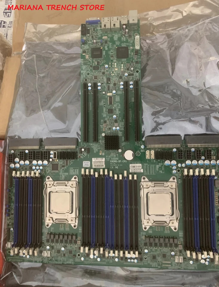 Supermicro 마더보드X9DRG-OF-CPU 듀얼 LGA2011 Xeon 프로세서 E5-2600 v1/v2 패밀리 i350 포트 GbE LAN 지원