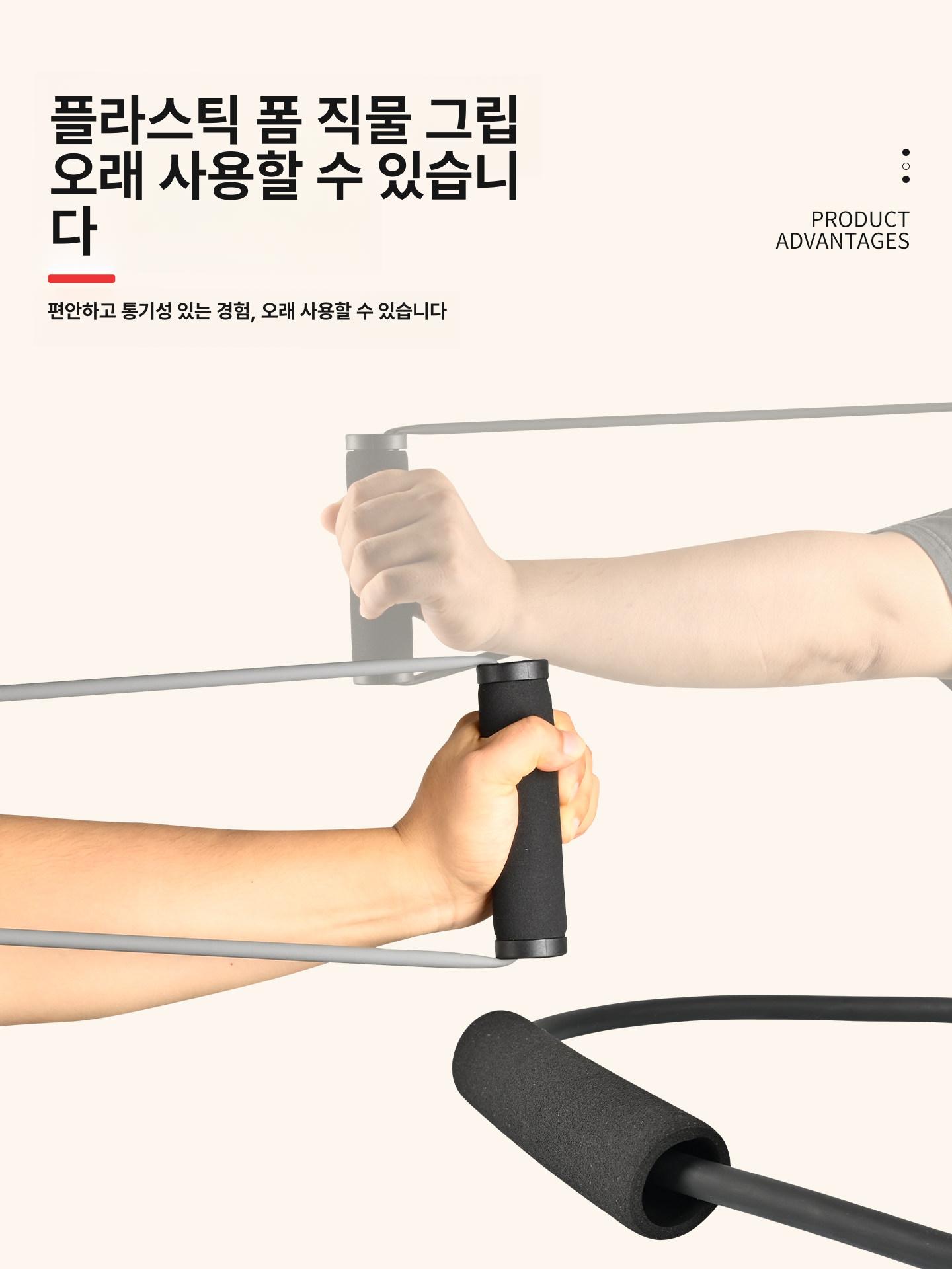 강도 국궁 양궁 트레이너 시뮬레이션 당기기 훈련기 탄성 스트랩 교정 - 상세 이미지 5