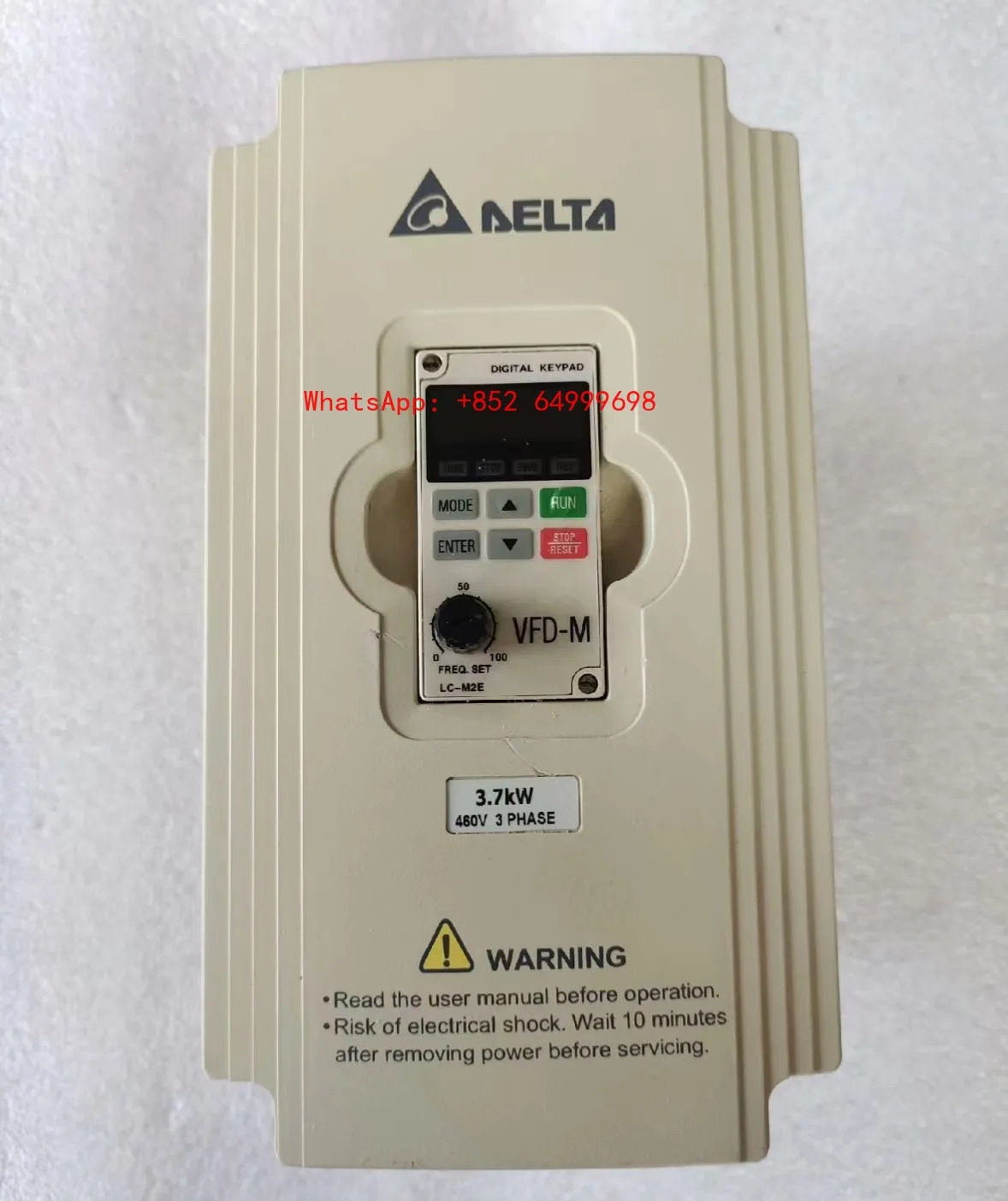 리퍼 VFD037M43A 인버터 3.7KW OK