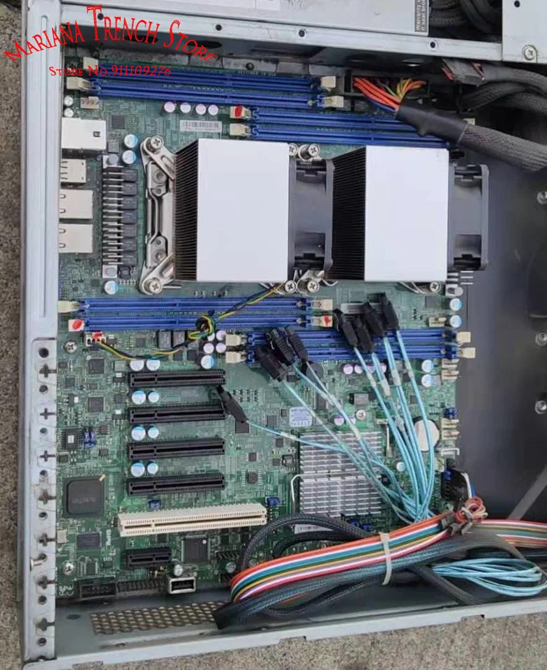 슈퍼마이크로 마더보드X9DRL-iF LGA2011 제온 E5-2600 V1 V2 패밀리 ECC DDR3 8x SATA2 2x SATA3 포트