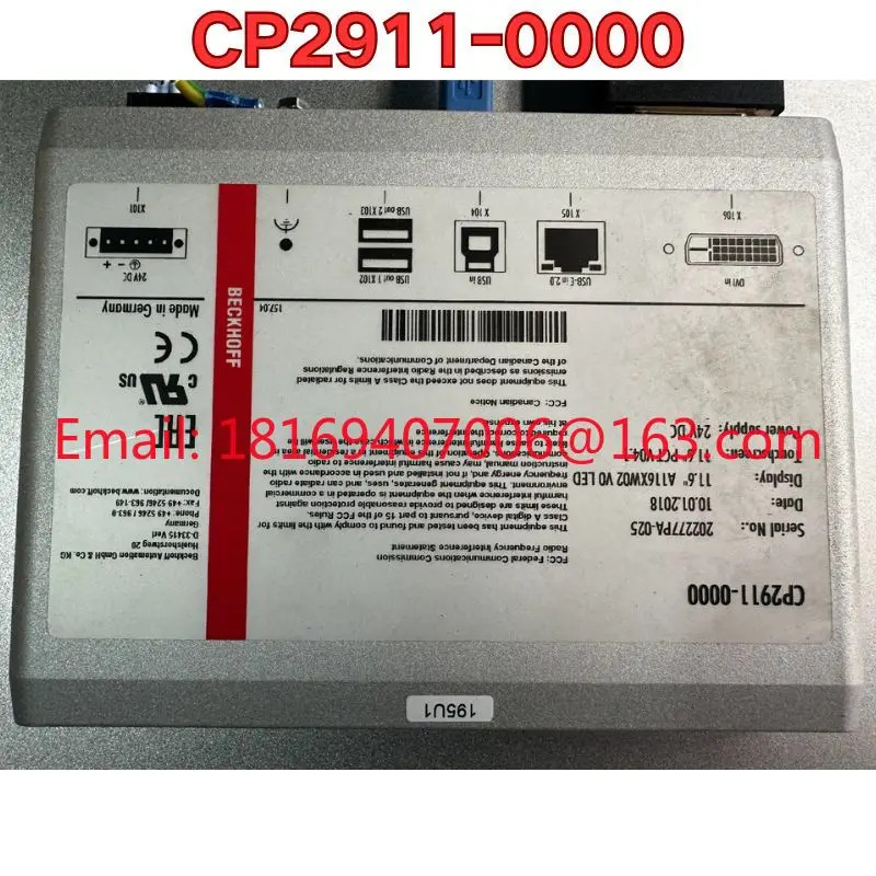 리퍼 CP2911-0000 지능형 컨트롤러 기능 리퍼는 정상
