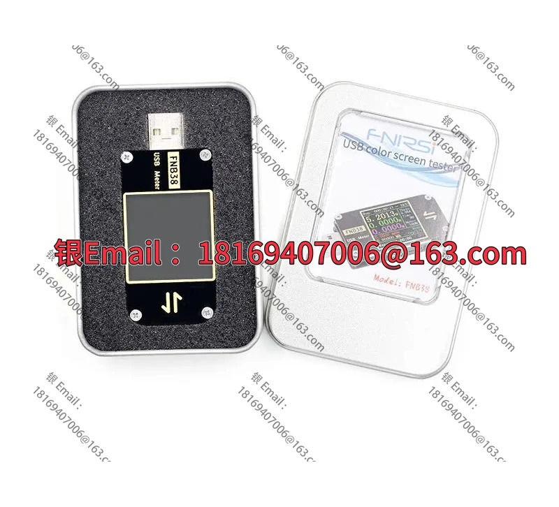 FNB38 암페어 전압 측정기 USB 테스터 QC4PD3.0 2.0 PPS 고속 충전 프로토콜 용량