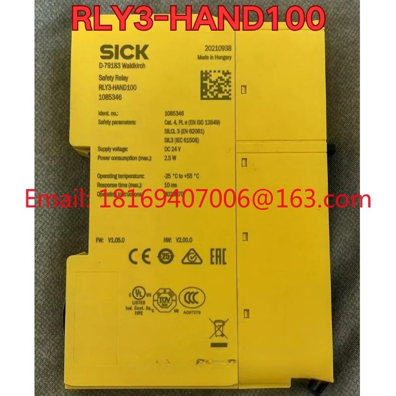 RLY3-HAND100 안전 릴레이