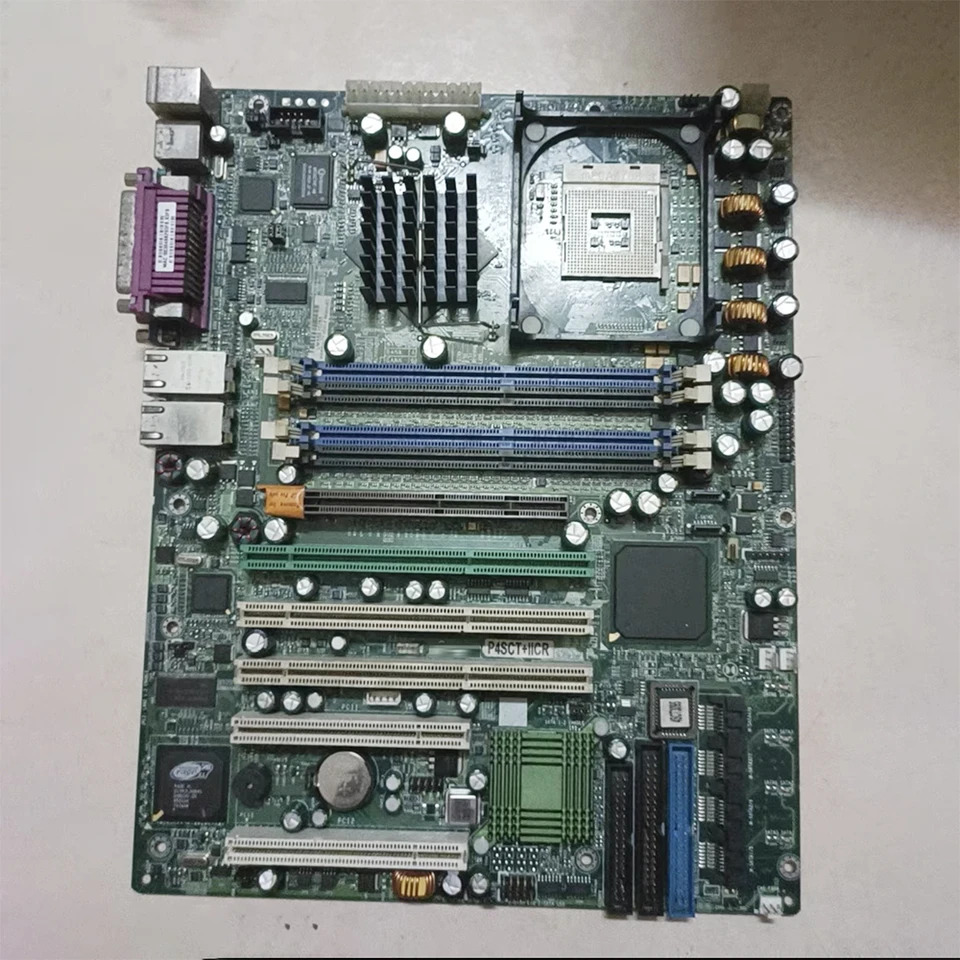 SUPERO 산업제어 장비 마더보드 P4SCT IICR TEV1.11