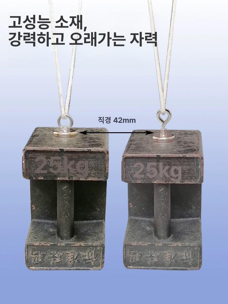 초강력자석 자석 네오디뮴 원형자석 블럭 자석 큐브 타일 - 상세 이미지 4