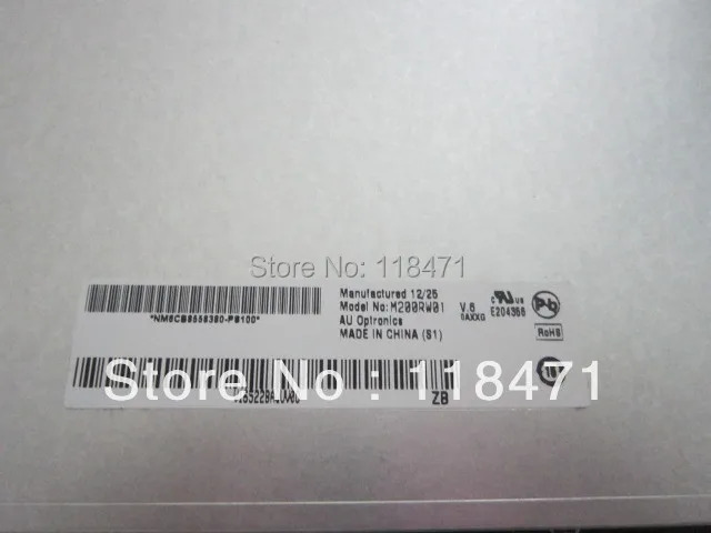 AUOLCD 디스플레이 M200RW01 V6 20인치