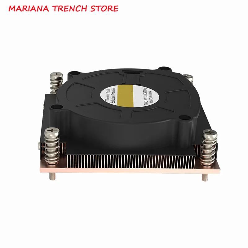 1U3C 1U 서버 CPU 쿨러 LGA 1700 스퀘어 크기 90x90x28.5mm 구멍 간격 78x78mm
