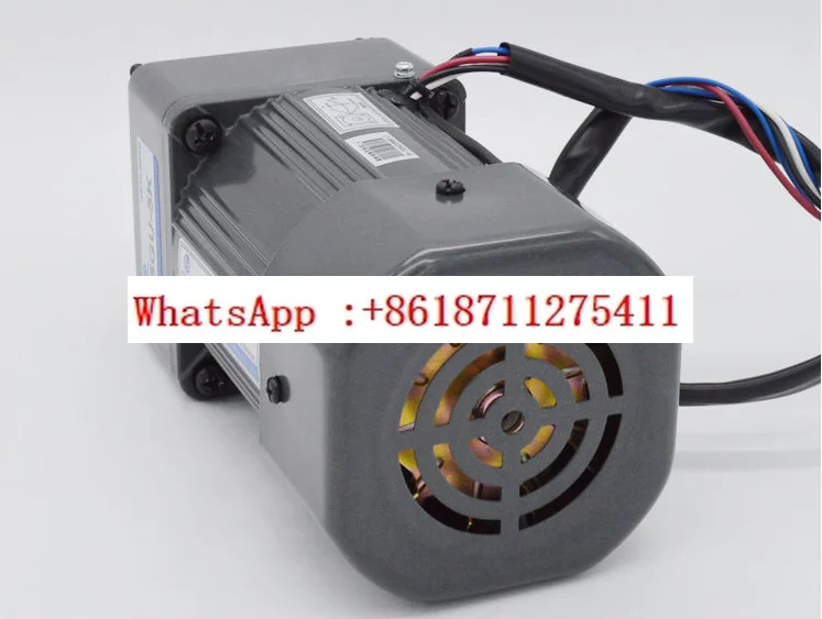 5IK60GN-CF 60W 3상 220V/380V AC 기어 모터 가역 속도조절 가능
