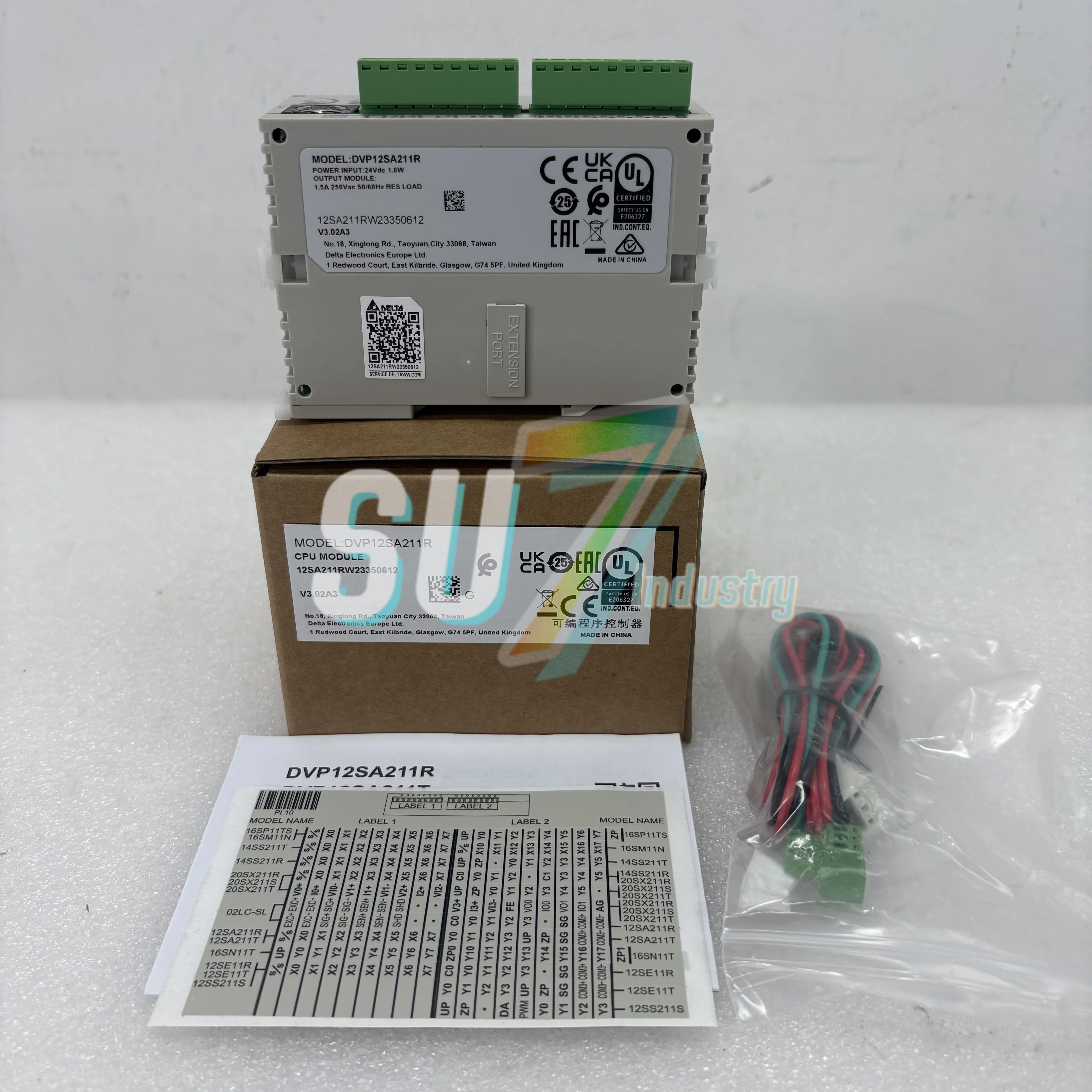 DVP12SA211R DVP16SP11R DVP04DA-S PLC 모듈 내 새