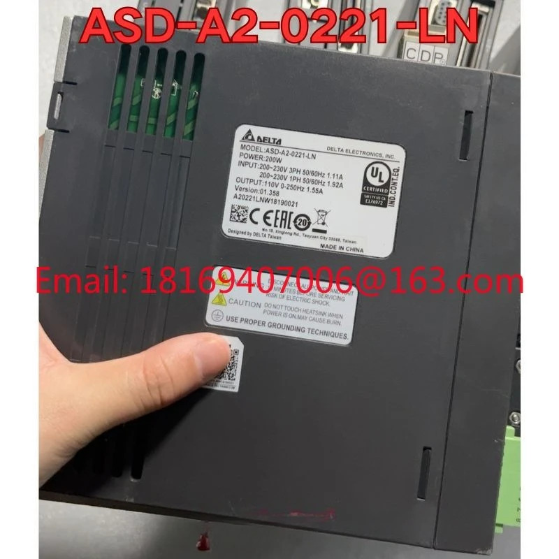 리퍼 ASD-A2-0221-LN 서보 드라이브 기능 리퍼는 정상