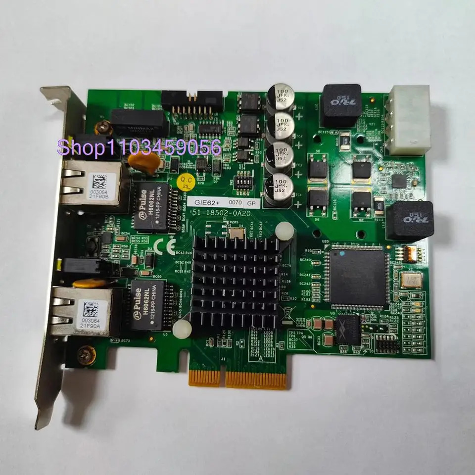ADLINK 기가비트 네트워크 프레임 그래버 51-18502-0A20 PCIe-GIE62