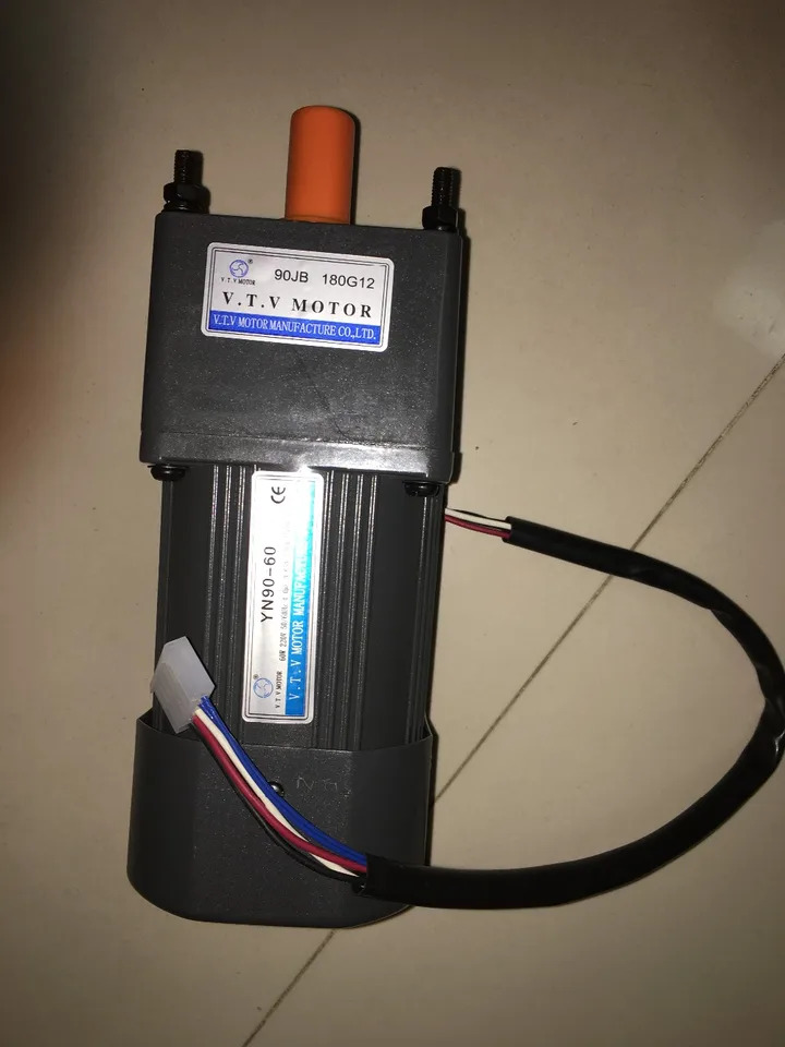 5 라VTV AC 220V 기어박스 가변 속도 가역 모터 다양감속비 옵션 YN90-60