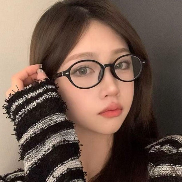 블루 라이트 안경 시력 보호 가벼운 남자 여자 뿔테 3컬러 안경테 라이트차 단안경 - 상품 이미지