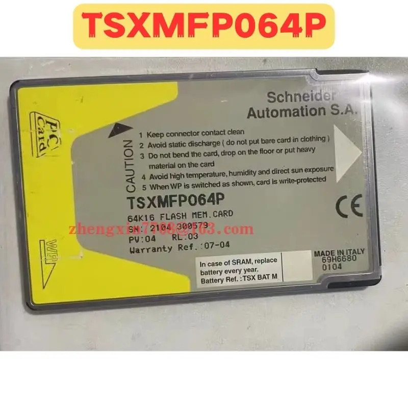 리퍼 메모리 카드 TSXMFP064P 정상 기능 완료