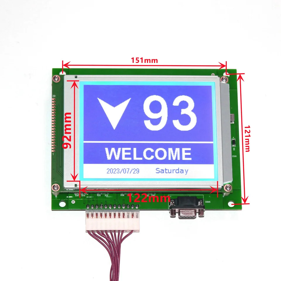 320240COP 디스플레이 보드 JAA25140BS3 LCD320240 DCE25170D1 G-TECH